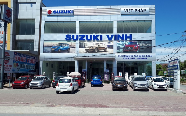 Mặt tiền Suzuki Vinh